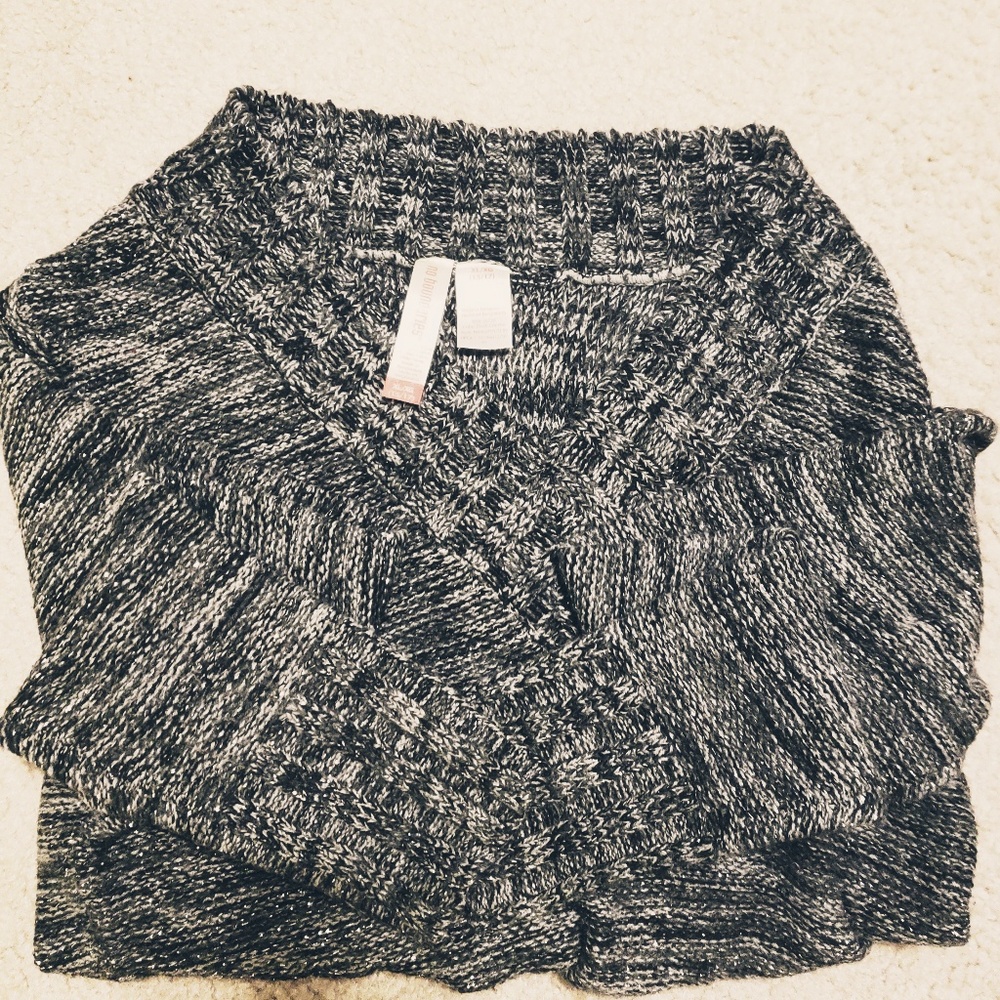 Black & Silver Sweater
